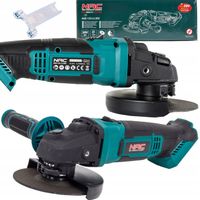 SZLIFIERKA Kątowa AKUMULATOROWA NAC 20V 125 mm M14 solo Wydajna + KLUCZYK