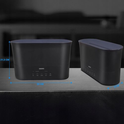 Nawilżacz powietrza EBERG LUMO 2,2l aromaterapia kominek 3D efekt na Arena.pl