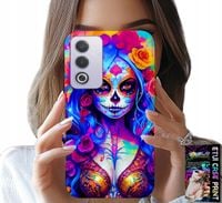 ETUI DO OPPO A80 5G - MEKSYKAŃSKA, KOLOROWA KRÓLOWA ŚMIERCI