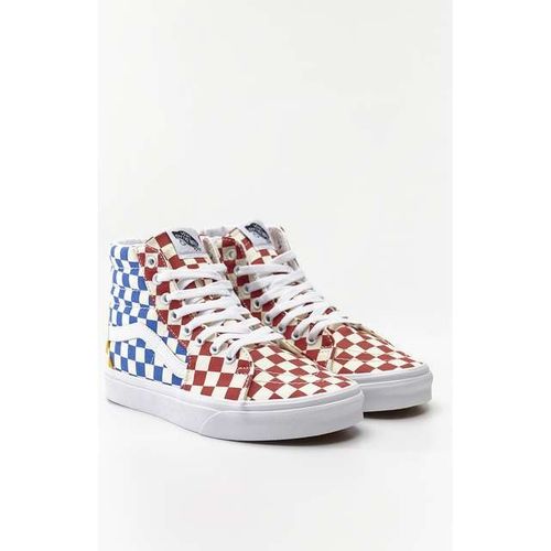 Vans SK8 HI VLV CHECKERBOARD MULTI TRUE WHITE na Arena.pl