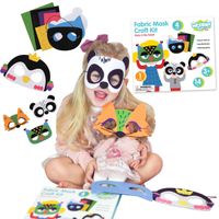 WOOPIE ART&FUN Zestaw Kreatywny Maski Filcowe Zrób to Sam 4 szt.