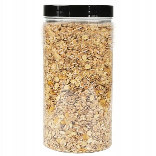 Pojemniki słoiki plastikowe 1,5L mąkę 1500ml x 9 na przyprawy makaron mąkę na Arena.pl