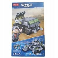 Klocki - Pojazd wojskowy 123 elementy Sluban B0793D