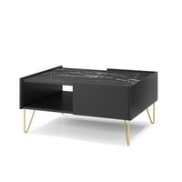 Stolik kawowy Harmony L97 do salonu w kolorze czarnym