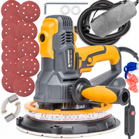 Szlifierka do GIPSU Gładzi Tynków 1400W Papier LED/PM0688