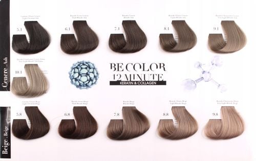 BE HAIR Be Color Farba do włosów Bez Amoniaku 6,0 - 100ml na Arena.pl
