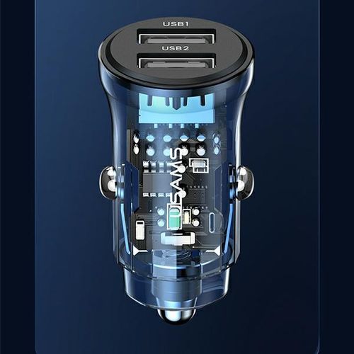 usams ład. sam. c31 3a 2xusb-afast charge niebieski/blue cc162cc02 na Arena.pl