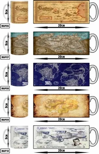 MAGICZNY KUBEK HARRY POTTER MAPA HUNCWOTÓW MIKOŁAJ na Arena.pl