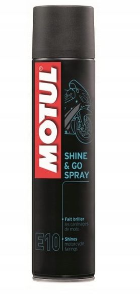 SPRAY MOTUL E10 SHINE PIELĘGNACJA PLASTIK LAKIER zdjęcie 1