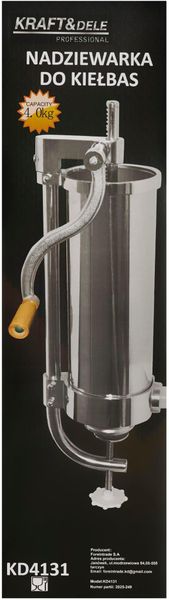 nadziewarka do kiełbas 4kg kd4131 zdjęcie 8