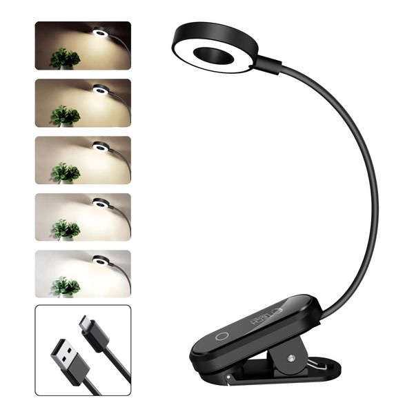 TECH-PROTECT LL100 CLIP READING LIGHT BLACK zdjęcie 5