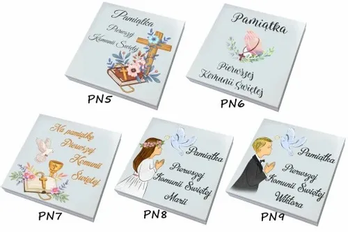 Pudełko ala koperta Pamiątka I Komunii na pieniądze prezent chrzestnej na Arena.pl