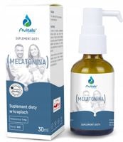 ALINESS Avitale MELATONINA KROPLE 1ml ZDROWY SPOKOJNY SEN 600 porcji