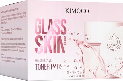 KIMOCO Glass Skin Płatki do twarzy nawilżające PADS 60 SZT na Arena.pl
