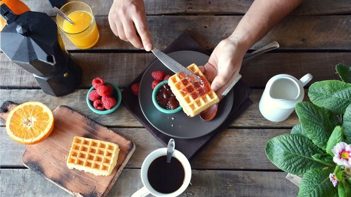 Gofrownica MPM MGO-13 DUŻA MOC 1400W Srebrna zdjęcie 5