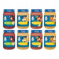 Deserek owocowy Gerber dla niemowląt po 8. miesiącu 8x 190 g