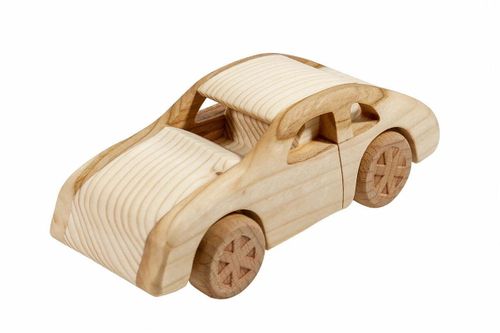 Autko z drewna "Porsche" na Arena.pl