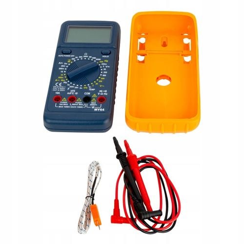 MULTIMETR MIERNIK CYFROWY PRĄDU LCD TEMPERATURY UNIWERSALNY TESTER na Arena.pl