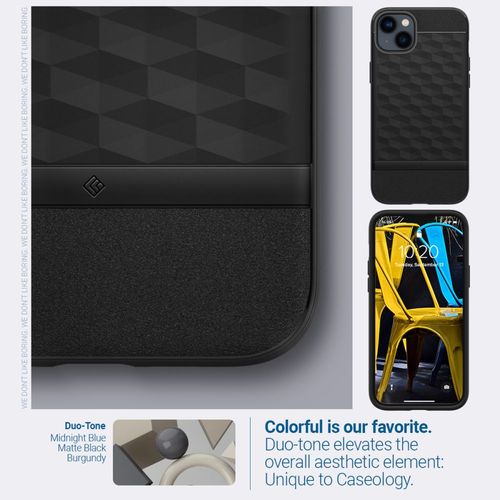 caseology parallax mag magsafe iphone 14 plus / 15 plus matte black na Arena.pl