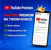 YouTube Premium i Music 3 miesiące | kod aktywacyjny na twoje konto