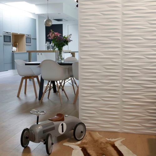 PANEL PANELE ŚCIENNE 3D 12 SZTUK 50X50CM SALON na Arena.pl