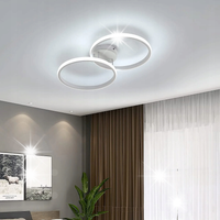 LAMPA SUFITOWA PLAFON LED RING BIAŁA NOWOCZESNE WISZACA DO SALONU 42W 6500K