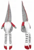 Mikołaj Skrzat Krasnal Siedzący Duży 50cm Gnom pod Choinkę Dekoracja