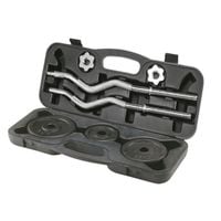 Gryf łamany z obciążeniami w zestawie 20 kg Insportline