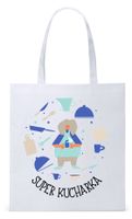 Dla Kucharza Kucharki Torba Eco Biała Shopper Z Nadrukiem Ze Zdjęciem