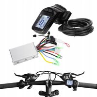 STEROWNIK KONTROLER DO ROWER SKUTERA 36V 350W PANEL WYŚWIETLACZA LCD