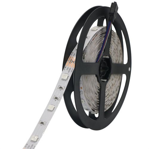 ZESTAW TAŚMA LED 10m RGB + BIAŁY PILOT 5050 zasila na Arena.pl