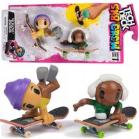 SK8 CREW DESKOROLKA +FIGURKA SKATE EKIPA SERIA1 2PAK FINGERBOARD TECH