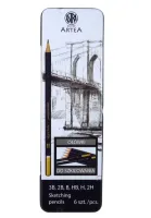 Ołówki Do Szkicowania, 6 Sztuk