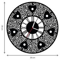 ZEGAR ŚCIENNY RETRO 38cm M 99.10