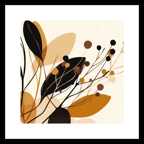 Plakat 30x30cm Jesienne Sylwety na Arena.pl