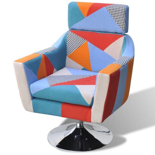 Fotel TV, patchworkowy, tkanina na Arena.pl