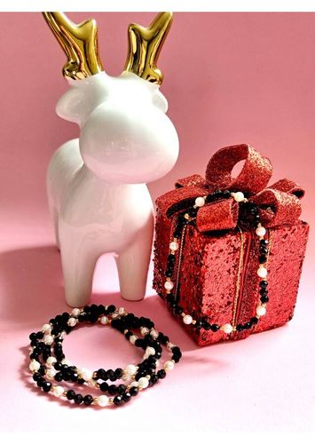 Bransoletka TURMALIN PERŁA 925 na Arena.pl