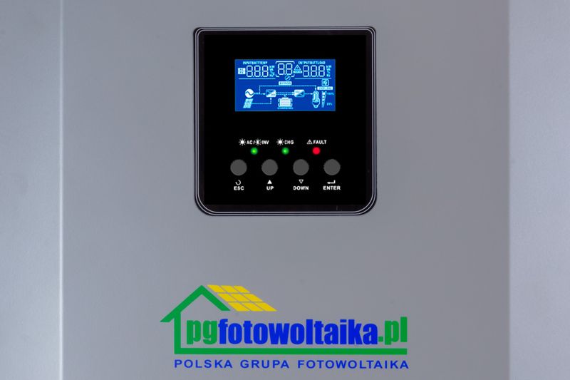 FALOWNIK do kampera solarny 800W MPPT OFF-GRID PGF domku letniskowego 1kVA zdjęcie 6