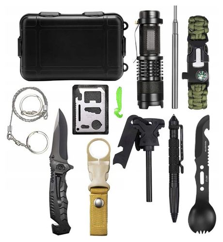 WOJSKOWY MEGA ZESTAW XXL Survivalowy PRZEŻYCIA na Arena.pl