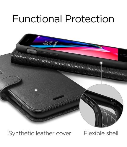 Spigen Wallet S Iphone 7/8 Black na Arena.pl