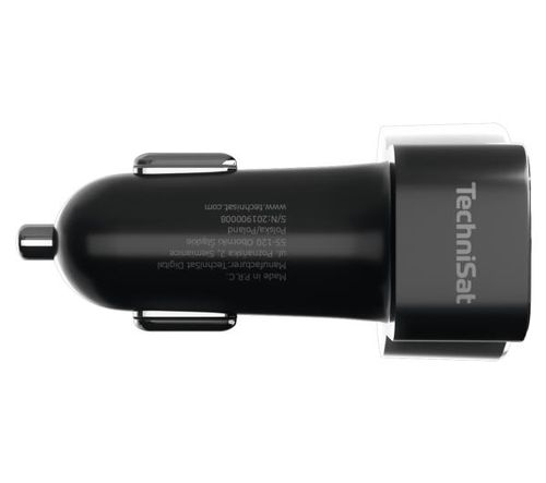 Transmiter Samochodowy FM TechniSat DIGICAR 1 BT MP3 WMA 2x USB Mikrofon na Arena.pl