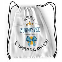 Plecak Dla Burmistrza Sportowy Szkolny Worek Torba Z Nadrukiem Ze Zdjęciem