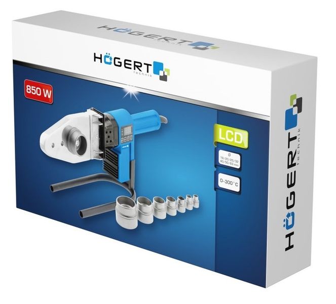 HOGERT HT1P680 ZGRZEWARKA DO RUR PP PCV 16-63mm zdjęcie 5