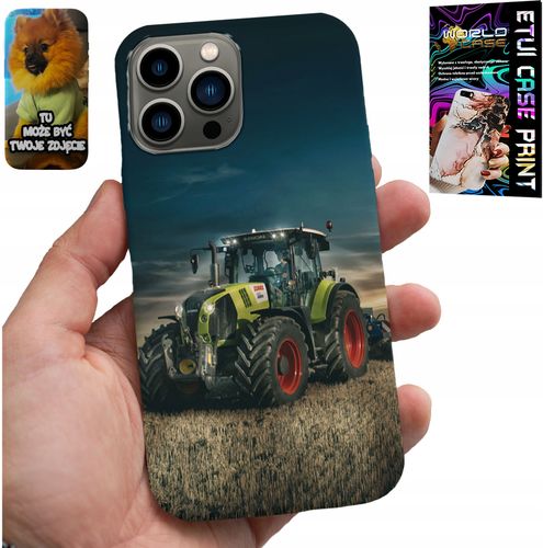 ETUI DO IPHONE 13 PRO - TRAKTOR CIĄGNIK ROLNICZY PLECKI, WZORY na Arena.pl