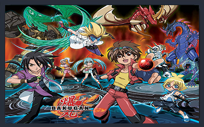 Magnes na lodówkę Bakugan na Arena.pl