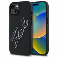 ETUI KARL LAGERFELD KLHCP15S3DRKSDLK DO IPHONE 15 HARDCASE 3D CZARNY