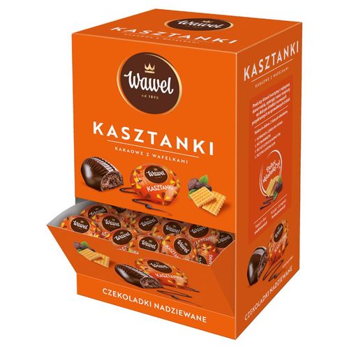 Wawel Kasztanki kakaowe z wafelkami Czekoladki nadziewane 2,3 kg na Arena.pl