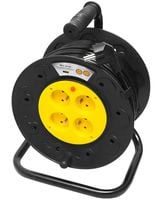Przedłużacz sieciowy PR-61 4-gniazda z uziemieniem 30m Bęben PCV 3x1,5mm