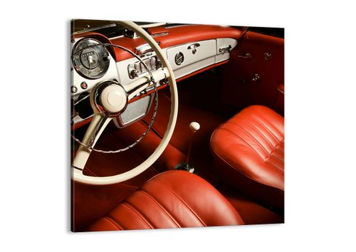 Obraz Na Płótnie - Samochód Retro - 70X70 Cm - Ac70X70-0149 na Arena.pl