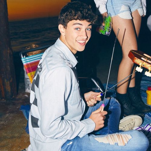 HOLLISTER Koszula Męska Graphic Denim Shirt USA M na Arena.pl